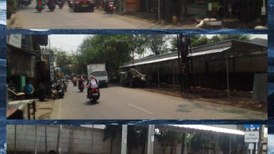 Hebohhh!!!, Tempat Usaha Di atas Drainase  di Jl Tipar Cakung !!!