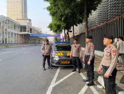 Pengamanan Lintasa Indonesia Peace Konpoi Sarinah Menteng