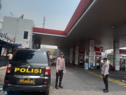 Patroli Siang Hari Unit Samapta di Sekitaran SPBU Galur dan SPBU Tanah Tinggi
