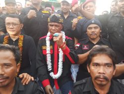 Luar biasa!!. Sambut Ketua Umum Herkules Pasukan GRIB Kampar Rapatkan Barisan