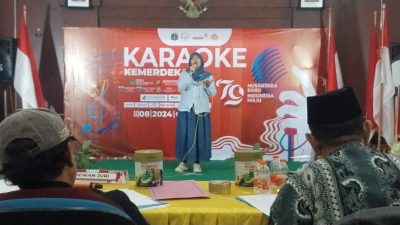 Meriahkan HUT Kemerdekaan RI ke 79 LMK Sunter Agung Gelar Lomba Karaoke Lagu Kemerdekaan 2024