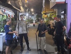 Patroli Dialogis Malam Minggu Antisipasi 3 Cepu Di Poskamling RW 17