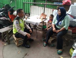 Bhabinkamtibmas Cempaka Putih Timur Sambang Kader PKK