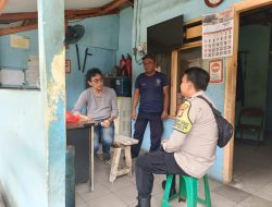 Anggota Binmas Polsek Sawah Melaksanakan Patroli dan Sambang Wilayah