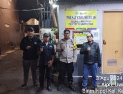 Bhabinkamtibmas Kelurahan Kemayoran Melaksanakan Kegiatan Sambang Dan Patroli Dialogis