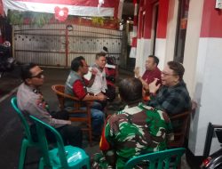 Sinergitas Tiga Pilar, Patroli Kewilayahan Sambang Ke Pos Sekretariat RW 07