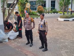 Bhabinkamtibmas Kelurahan Karet Tengsin Sambang Apartemen Paviliun