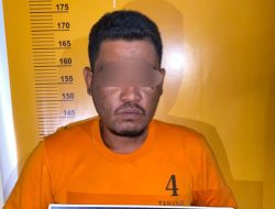 Pengedar Sabu di Kuala Enok Berusaha Buang BB Saat Diamankan