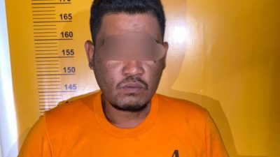 Pengedar Sabu di Kuala Enok Berusaha Buang BB Saat Diamankan