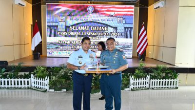 DANLANTAMAL I TERIMA KUNJUNGAN DANSESKO TNI BESERTA PASIS DIKREG SESKO TNI ANGKATAN LII TAHUN 2024