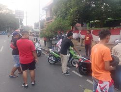 Patroli Kapolsubsektor Sarinah Depan Stasiun Cikini Aksi Suporter Persija