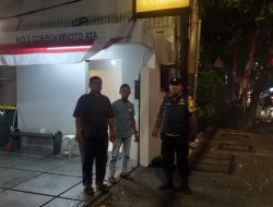 Cegah Terjadinya Gangguan Kamtibmas, Aiptu Kamidi Sambangi Jalan Hos Cokroaminoto No. 42