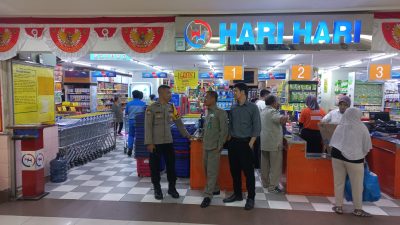 Deteksi Dini Gangguan Kamtibmas, Aipda Zaenal Sambangi Swalayan Di Roxy