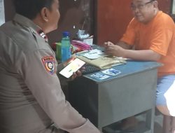 Bhabinkamtibmas Kelurahan Kemayoran Melaksanakan Kegiatan Sambang Dan Patroli Dialogis