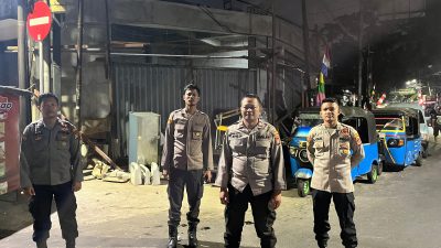 Patroli Strong Points Pagi Hari Polsek Johar Baru Antisipasi Gangguan Kamtibmas Di Sekitaran Wilayah Tanah Tinggi
