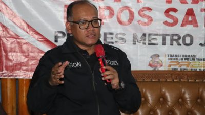 Ngopi Kamtibmas di Kebon Bawang, Kapolres Jakut: Perhatikan Tumbuh Kembang Anak!