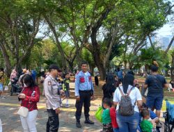 Cegah Gangguan Kamtibmas, Bripka Salam Laksanakan Pemantauan di Monas