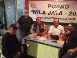 Cegah Gangguan Kamtibmas, Aiptu Kamidi Melaksanakan Pemantaua Wilayah Hukum Polsek Metro Menteng