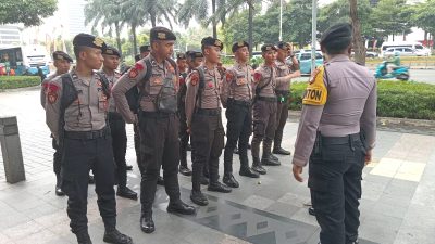 Apel Pengamanan Dan Antisipasi Unjuk Rasa Di Menara Astra