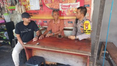 Staf Binmas Polsek Metro Gambir Melaksanakan Patroli dan Sambang Wilayah, Cegah Gangguan Kamtibmas