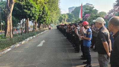 Pengamanan Kongres III Partai Nasdem Di Gedung JCC Senayan