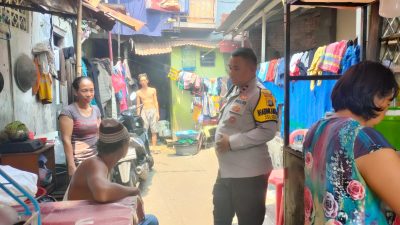 Cooling System Kamtibmas, Bhabinkamtibmas Sambangi Warga