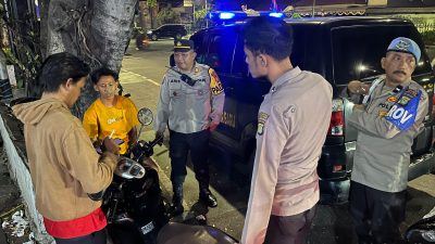 Polsek Johar Baru Gelar Patroli Cipta Kondisi, Antisipasi Gangguan Kamtibmas dan Titik-titik Rawan Tawuran Di Wilayah Hukum Polsek Johar Baru