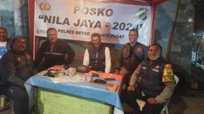 Posko Nila Jaya 2024, Pemantauan Jembatan Perbatasan Kali Pasir Dengan Kwitang Senen