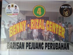 Perkokoh Kemenangan Beny – Ferizal, Barisan Pejuang Perubahan Bentuk Beny – Rizal Center