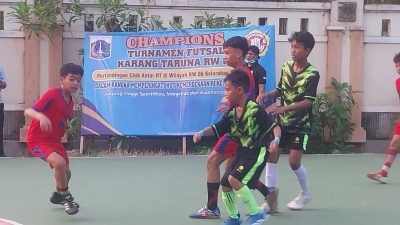 KATAR RW.06 Papanggo Gelar Turnamen Futsal Tingkat RW.