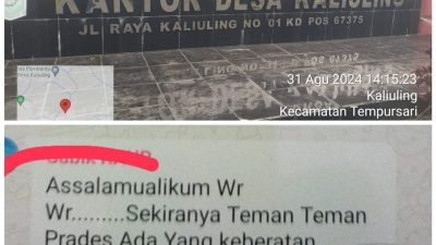 Dugaan Kuat Manipulasi Data Dan Pemalsuan Tanda Tangan Oleh Oknum Bendahara Desa