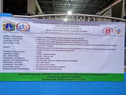 Harus Ditinjau Ulang Pembangunan Peningkatan Jalan dan Kelengkapan di JL. Sungai Indragiri Raya Cilincing