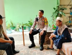 Bhabinkamtibmas Kelurahan Kebon Kosong Melaksanakan Kegiatan Sambang dan Patroli Dialogis