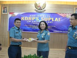 Lanal Bandung Gelar Syukuran Hari Jadi Ke-76 Korps Suplai TNI Angkatan Laut Tahun 2024