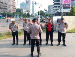 KOMPOL SAM SUHARTO, S.H, M.H Pimpin Apel Pengamanan Perjalanan Kepulangan Bapa Suci Paus Fransiskus Ke Bandara Soekarno Hatta di Bandung 4 Tl. Simpang Sarinah Menteng Jakarta Pusat