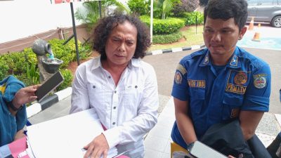 Sandi Didampingi Kuasa Hukum Laporkan Kasus Dugaan Korupsi Damkar Kota Depok di Kejari