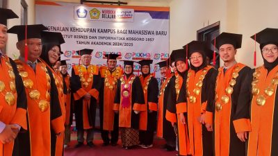 Institut Bisnis Informatika Kosgoro 1957 Resmi Sambut Mahasiswa Baru, Dorong Karakter Religius dan Nasionalis di Era Digital