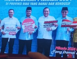 Jalin Silaturahmi Ciptakan Pilkada Damai,  Polda Riau Kumpulkan Tokoh Riau dan Tiga calon Gubernur Riau