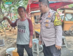 Bhabinkamtibmas Kelurahan Gunung Sahari Selatan Melaksanakan Kegiatan Patroli dan Sambang Dialogis