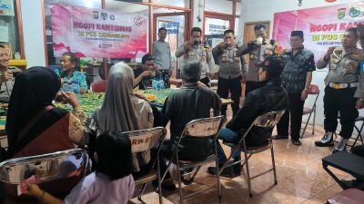 Polsek Kemayoran Mengadakan Kegiatan Ngopi Kamtibmas