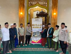 Giat Satu Jam Mengaji Bersama Polisi di Masjid Jami Shulhul Majani Johar Baru