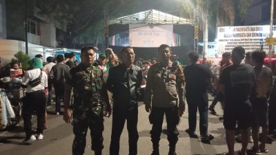 Bhabinkamtibmas Pegangsaaan Menghadiri Malam Puncak HUT RI, Menteng