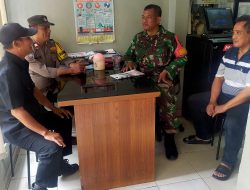 Bhabinkamtibmas Dan Babinsa Kelurahan Galur Patroli Wilayah Bersama Sambangi SPBU Pertamina