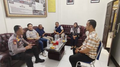 AKP OSBEN SAMOSIR, S.H. Terima Kunjungan PPK Dalam Rangka Koordinasi Dan Monitoring Tahapan Pilkada 2024