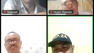 Diskusi Internal, DPN PPPI-24 Kembali Laksanakan Zoom Meeting