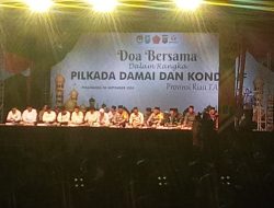 Polda Riau Gelar Sholat dan  Doa Bersama Pilkada Damai Riaiu 2024