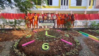 Penataan Kawasan Unggulan Triwulan III di Jalan Raya Pelabuhan Rampung