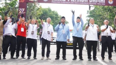 KPU RIau  Tetapkan  dua kali  Debat Publik Calon Gubernur  2024