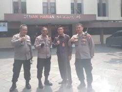 Patroli Pemantauan Deklarasi Pimpinan Nasional Konfederasi Potensi Indonesia Gedung Joang 45 Menteng