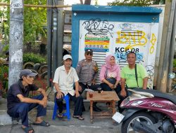 Memasuki Kampanye Pilkada Bhabinkamtibmas Kelurahan Galur Sambang Wilayah Interaksi dan Komunikasi Sosial Dengan Ketua RT dan Warga